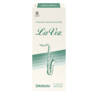Трость для саксофона тенор Rico RKC05SF La Voz, мягкие (Soft)